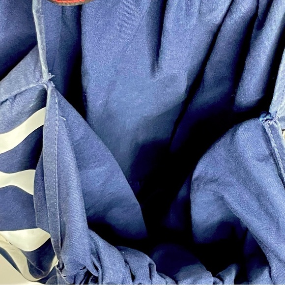 Peace Love World Blue & White “I am Peace” “I am love” peace sign shoulder bag - Picture 11 of 16